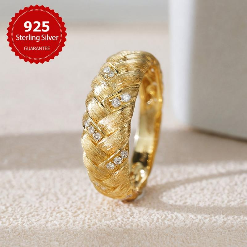 S925 Sterling Silver Zirconia Women's Promise Ring