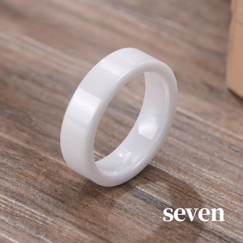 Ceramic Unisex Ring - Modern and Stylish Jewelry