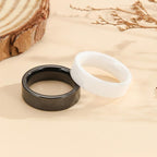 Ceramic Unisex Ring - Modern and Stylish Jewelry