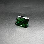 Emerald Green Zirconia Personalized Ring 12x16mm VVS1