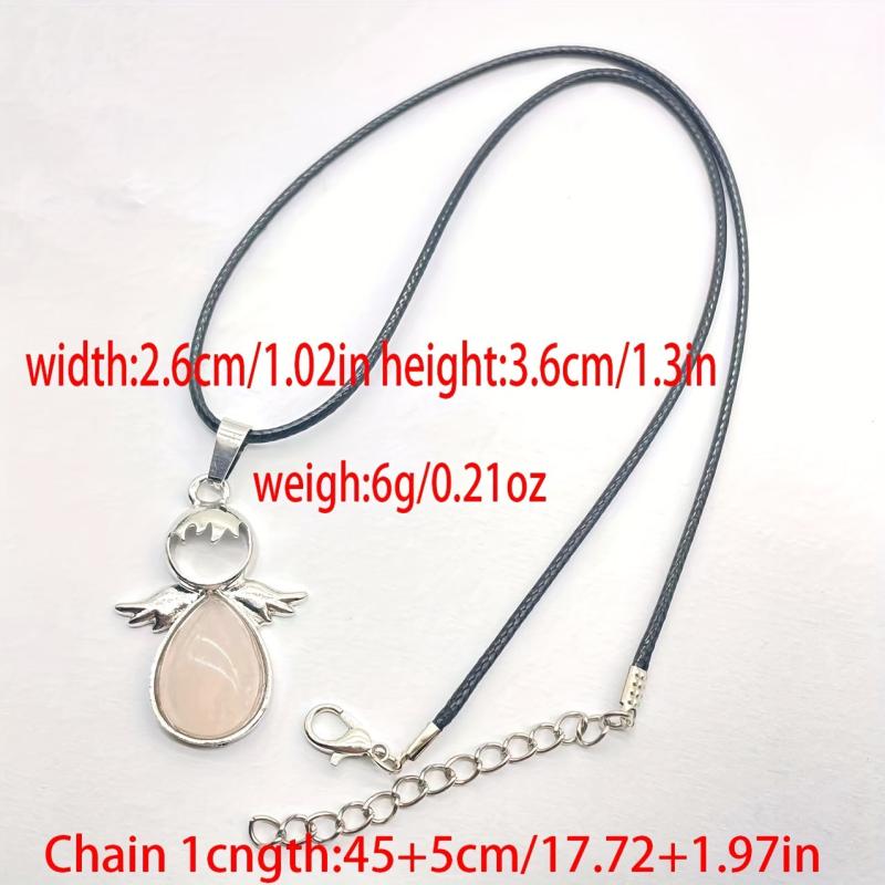 10pcs Small Man Style Stone Pendant for Jewelry Making