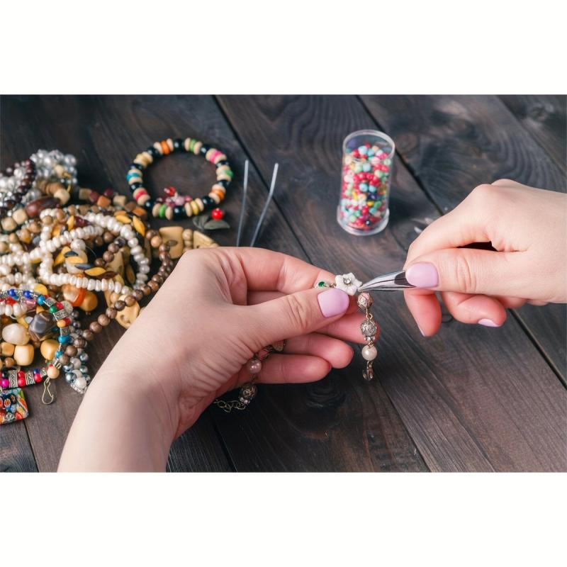 1200pcs Jewelry Making Kit Jump Rings & Lobster Clasps Silver & Gold