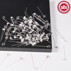 10pcs S925 Sterling Silver Melon Seed Clasps for DIY Necklace Making