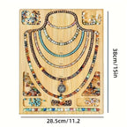 Professional Bamboo Beading Board Mat Tray for Jewelry Making