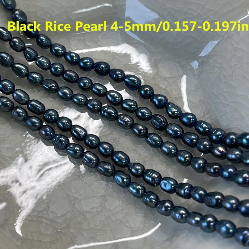 Freshwater Pearls Rice Shaped Jewelry 4-5mm Glossy Finish