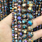 12mm Pyrite Howlite Beads for DIY Jewelry Making