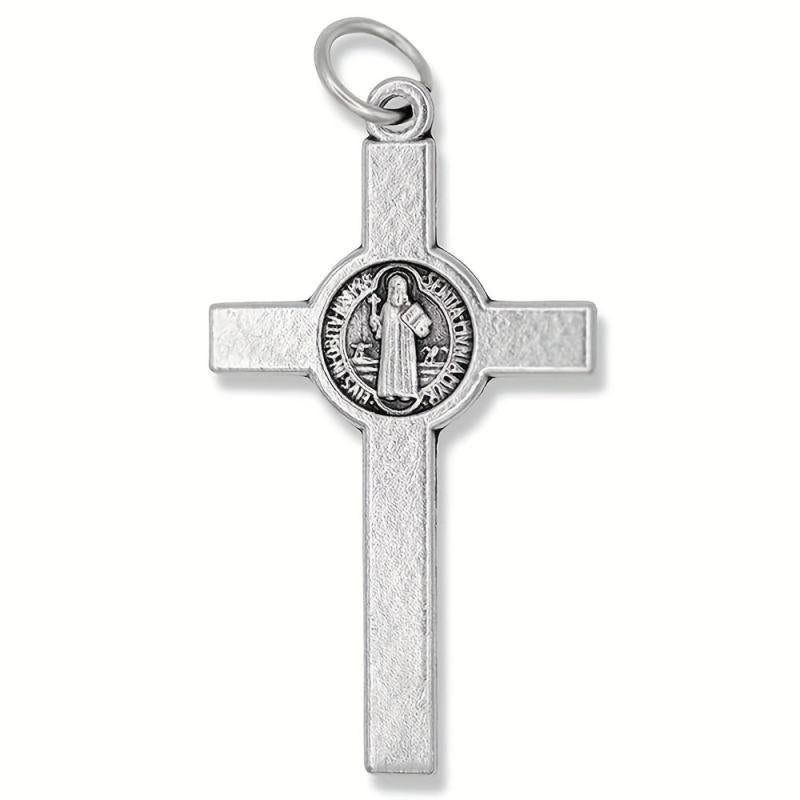 10pcs St Benedict Cross Bulk Rose of St Benedict Jewelry Making Supplies