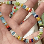 120-140pcs 3x6mm Color Glass Flying Saucer Abacus Beads DIY