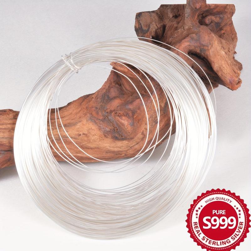 6mm Soft Wire S999 Silveryy Wire for Jewelry Making DIY Jewelry Access