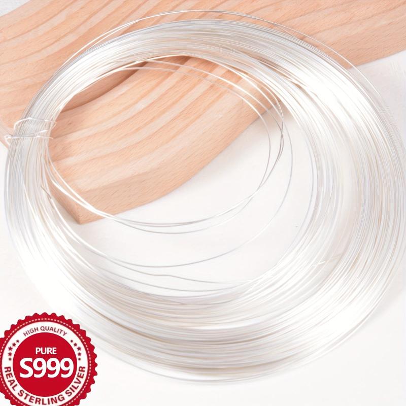 6mm Soft Wire S999 Silveryy Wire for Jewelry Making DIY Jewelry Access