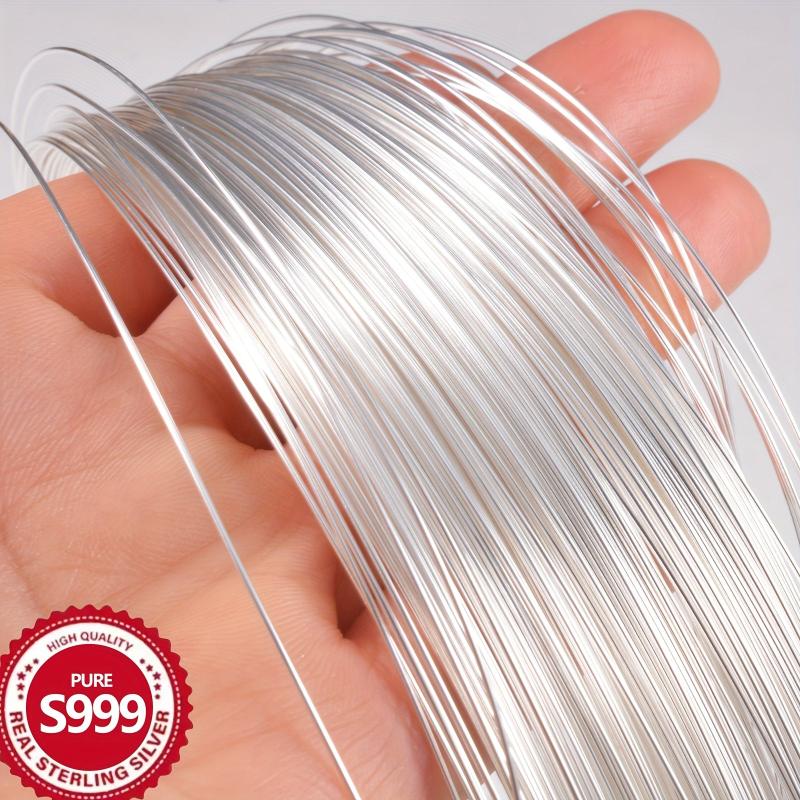 6mm Soft Wire S999 Silveryy Wire for Jewelry Making DIY Jewelry Access