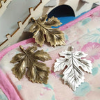 12pcs Maple Leaf Charms Pendant Set for DIY Jewelry Making