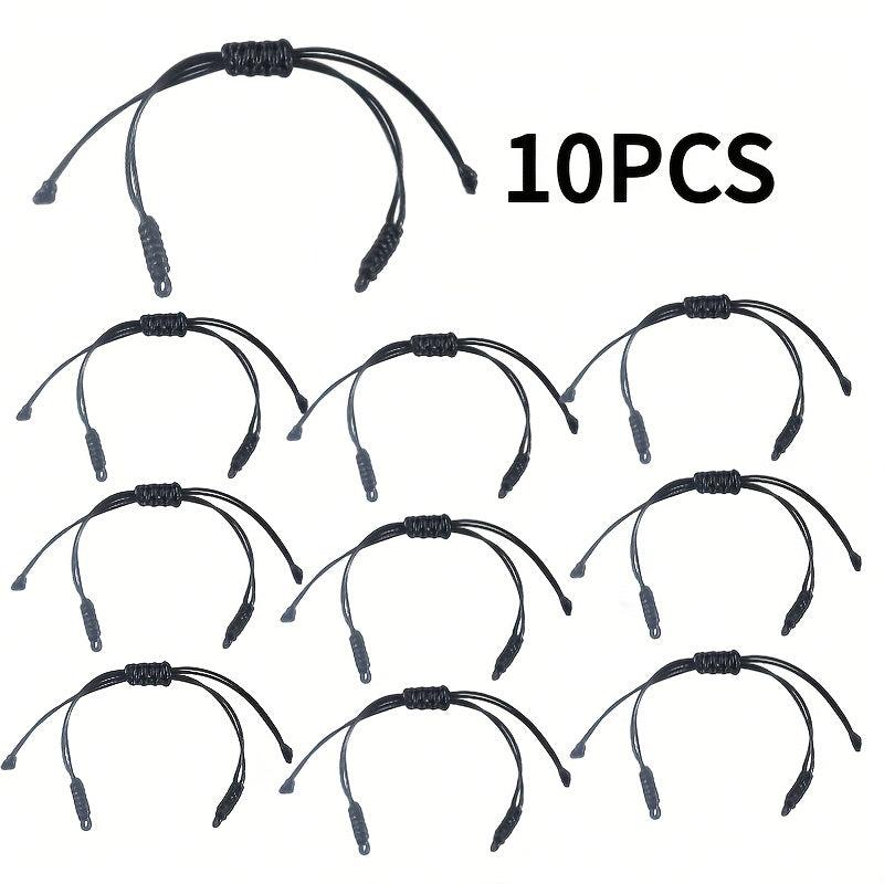 10pcs Polyester Thread Bracelets 6 Colors DIY Jewelry Making Gift