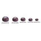 10pcs Natural Amethyite Cabochons for DIY Jewelry Making