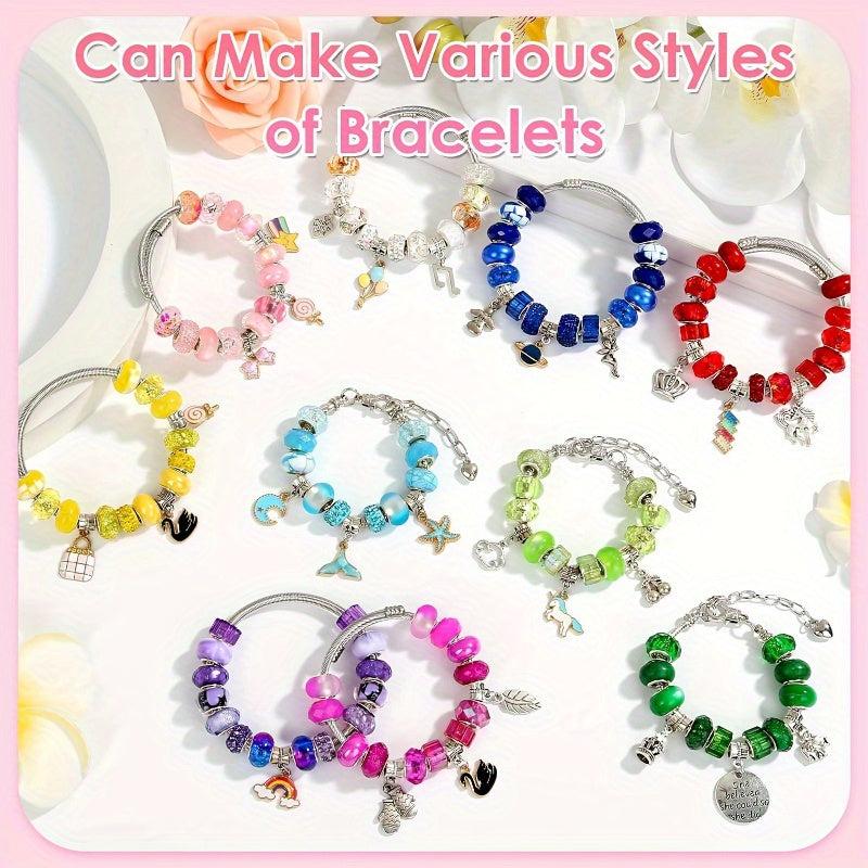 120PCS Mixed Resin Beads Set DIY Jewelry Making Large Hole European Beads