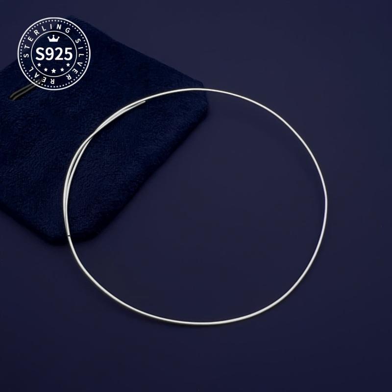 S925 Pure Silveryy Wire 10inch 20inch for Jewelry Making