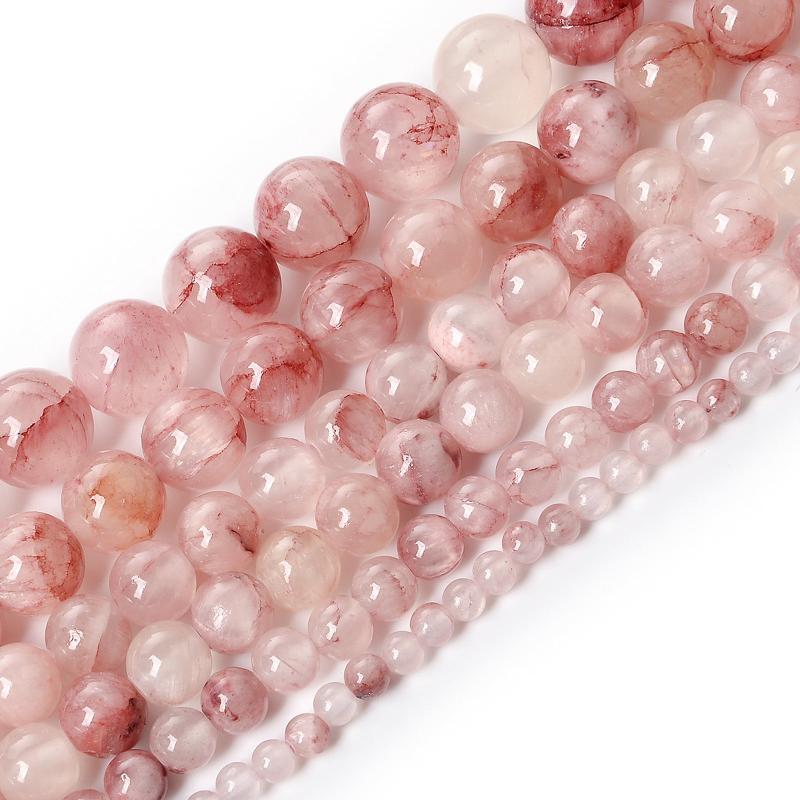 EFREY 5A Natural Red Persian Stone Beads 6 8 10mm
