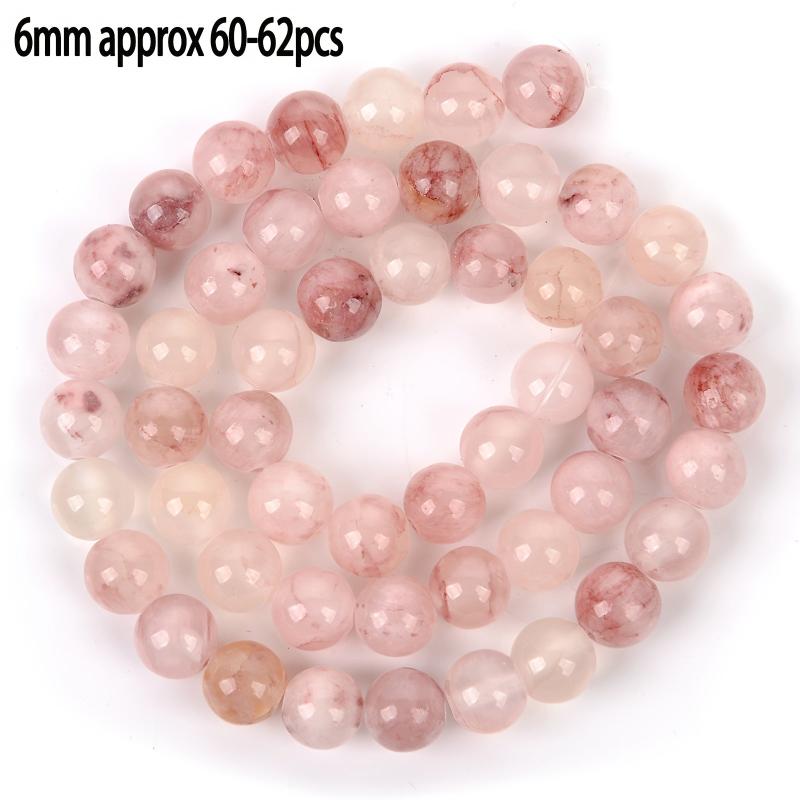 EFREY 5A Natural Red Persian Stone Beads 6 8 10mm