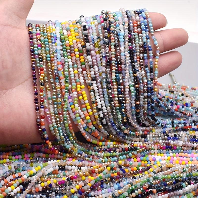 10 Strands Assorted Glass Beads for DIY Jewelry Making Necklaces & Bracelets
