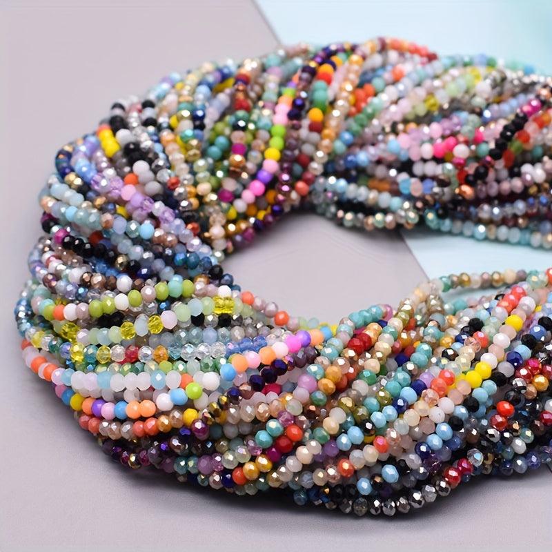 10 Strands Assorted Glass Beads for DIY Jewelry Making Necklaces & Bracelets