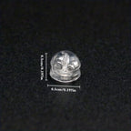 30pcs Translucent Ear Stud Plugs Earrings Charms Accessories 3 Colors