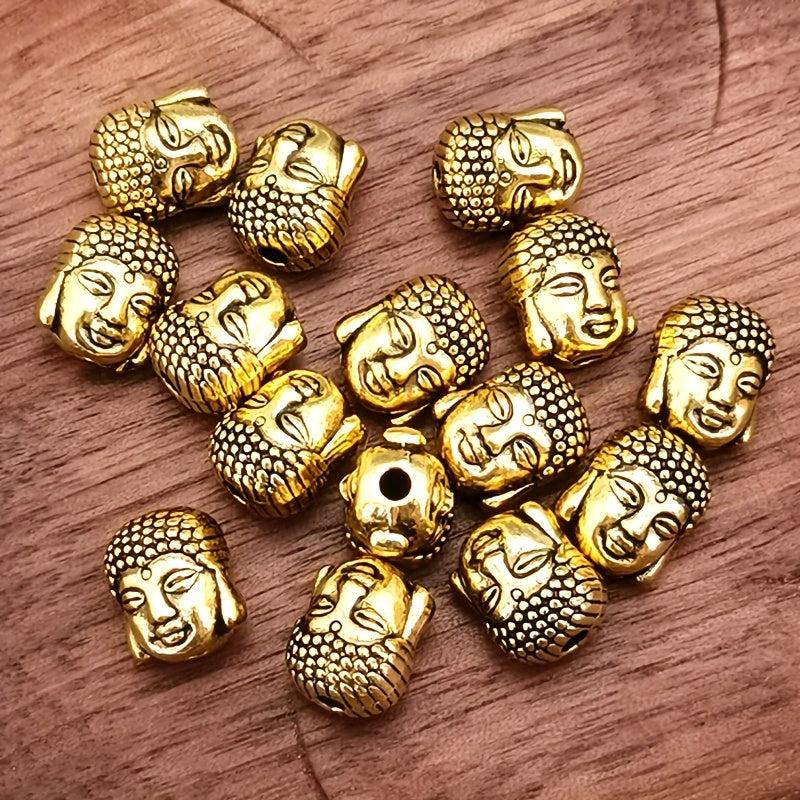 7pcs Character Statue Head Charm Small Hole Beads Pendant