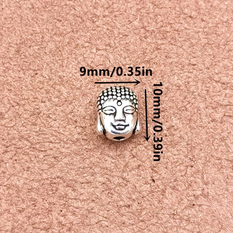 7pcs Character Statue Head Charm Small Hole Beads Pendant