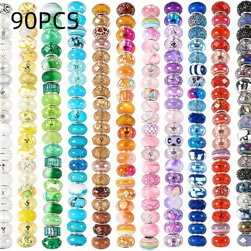 European Large Hole Bead Bracelet DIY Craft Beads