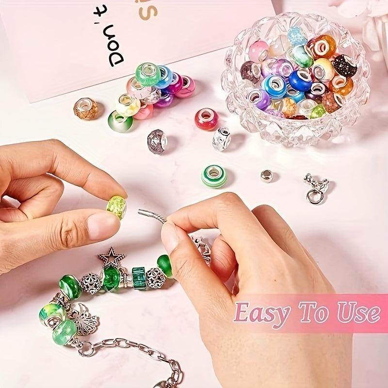 European Large Hole Bead Bracelet DIY Craft Beads