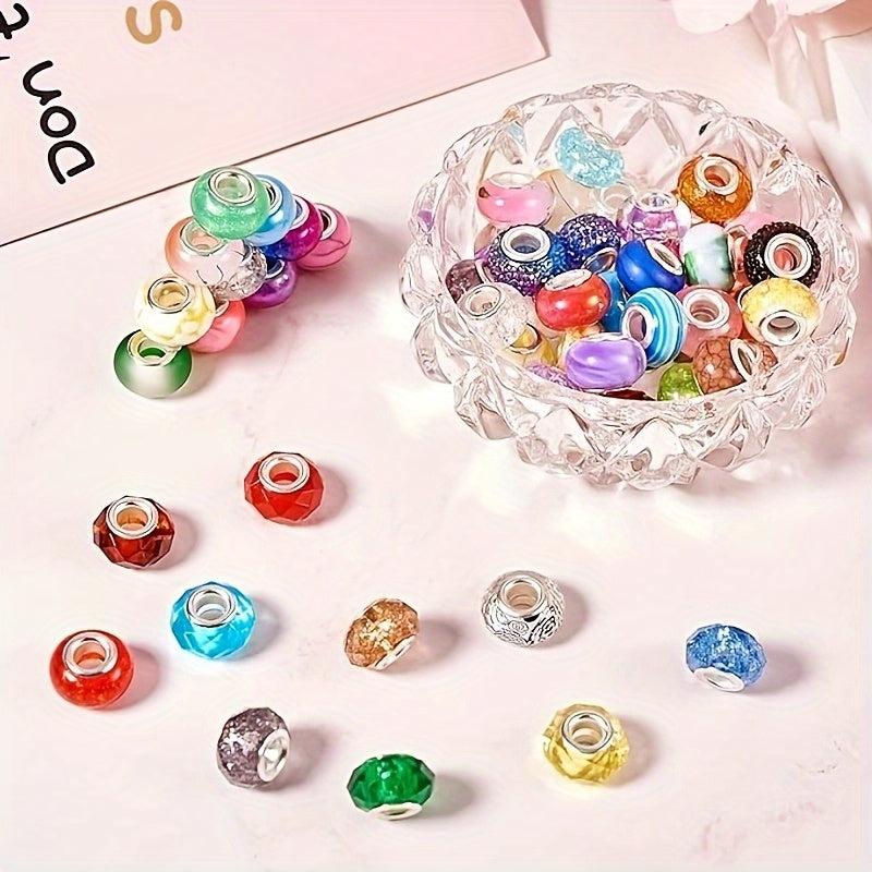 European Large Hole Bead Bracelet DIY Craft Beads