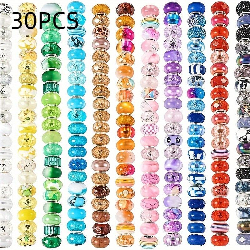 European Large Hole Bead Bracelet DIY Craft Beads