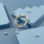 Polymer Clay Round Beads with Rhinestones 6-12mm AA