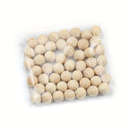 Boho Style 40mm Wooden Craft Beads for Jewelry Making