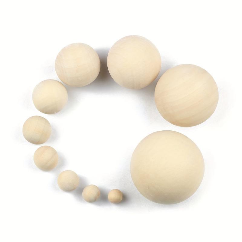 Boho Style 40mm Wooden Craft Beads for Jewelry Making