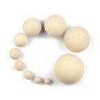 Boho Style 40mm Wooden Craft Beads for Jewelry Making