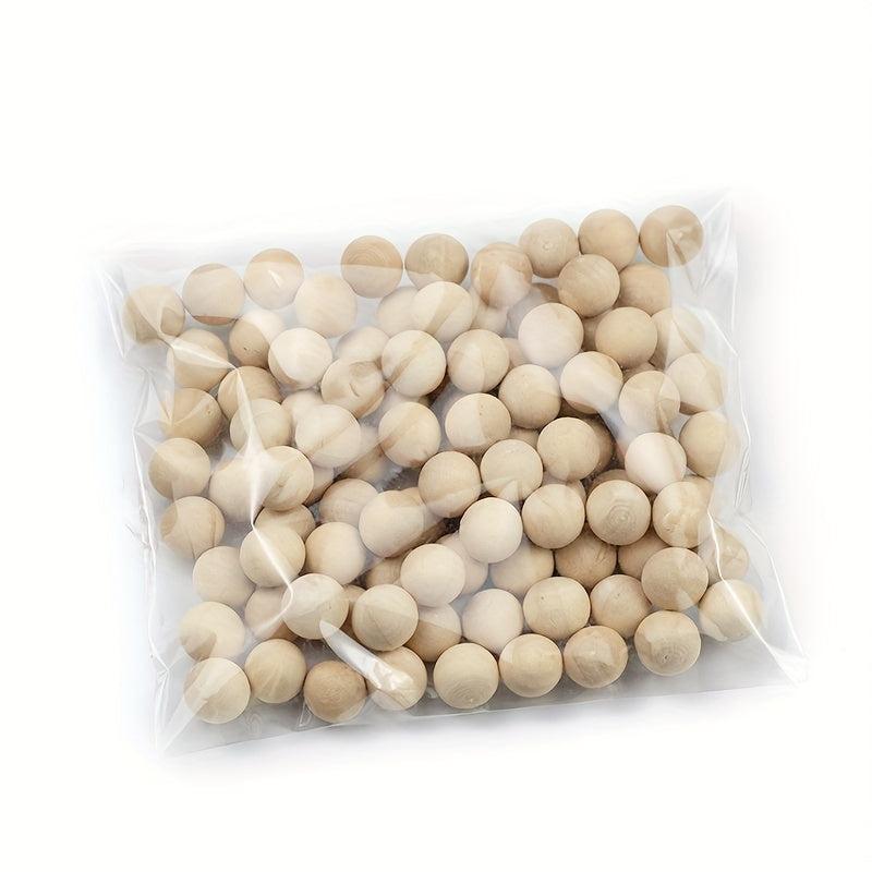 Boho Style 40mm Wooden Craft Beads for Jewelry Making