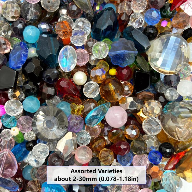 100g Mixed Lampwork Beads for Bracelets and Necklaces