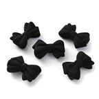 5pcs Matte Butterfly Bow Beads Jewelry Making Supplies