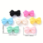 5pcs Matte Butterfly Bow Beads Jewelry Making Supplies
