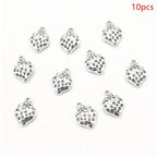 10pcs Strawberry Charms Pendant Jewelry Findings