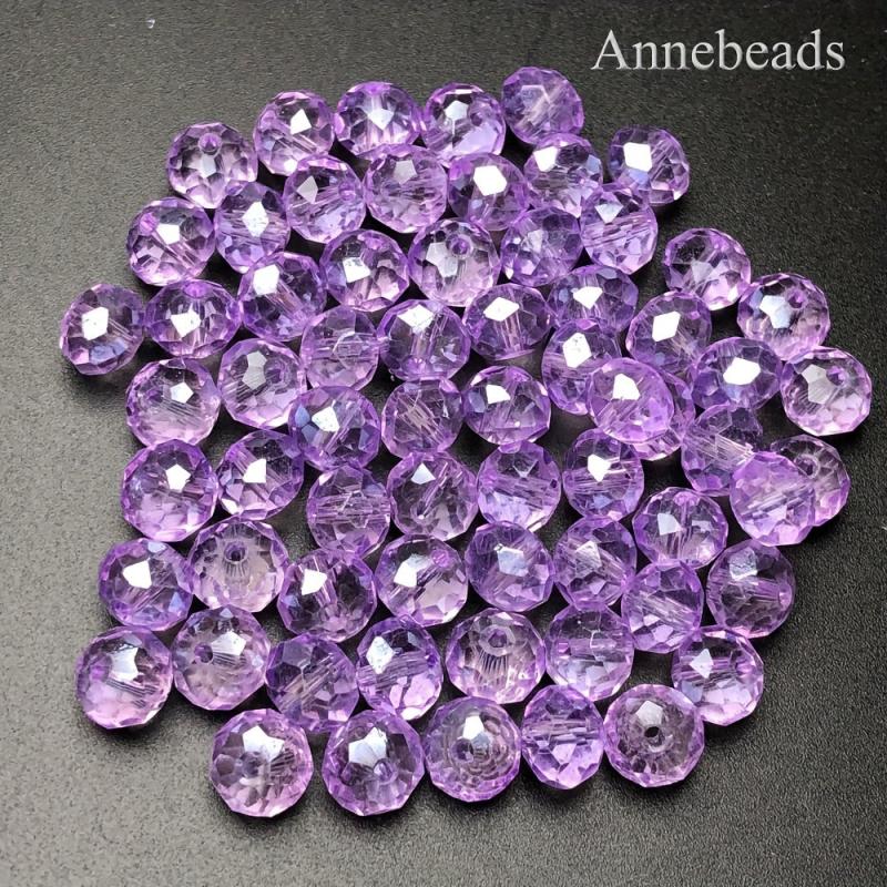 Purple Austrian Crystal Beads for Jewelry Making DIY Bracelet 1200 900 680pcs