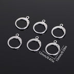 100 Small Ear Hooks for DIY Jewelry Making