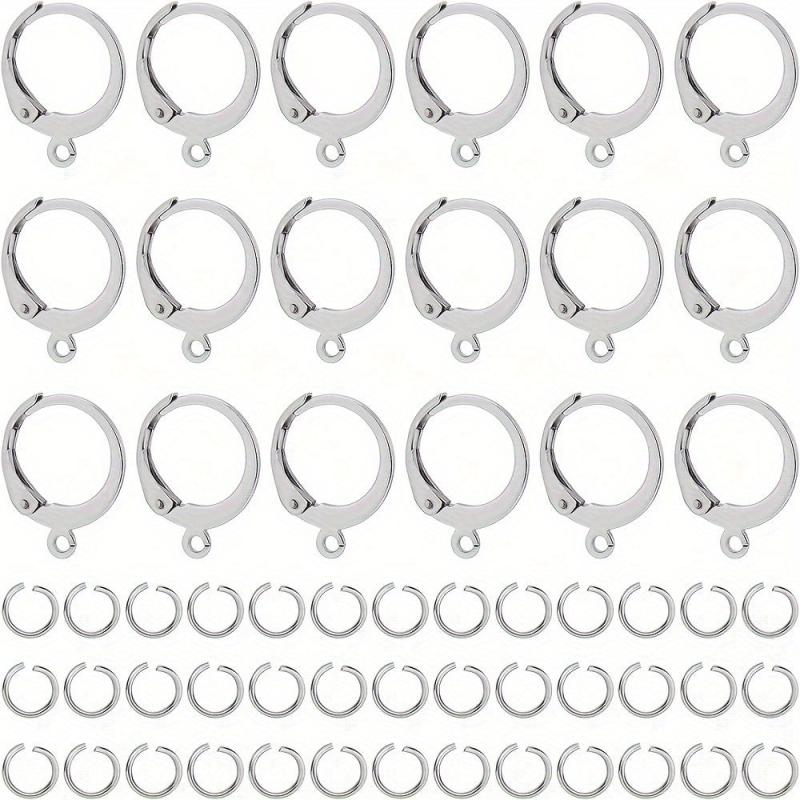 100 Small Ear Hooks for DIY Jewelry Making