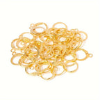 100 Small Ear Hooks for DIY Jewelry Making