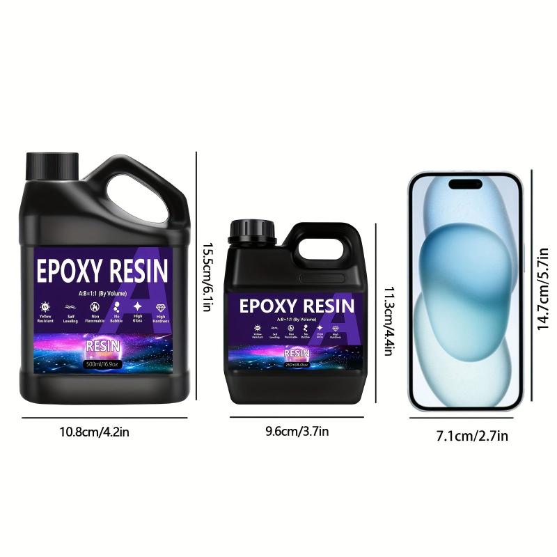 Clear Epoxy Resin Kit for DIY Jewelry Making