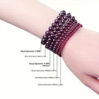 AA Natural Garnet Loose Beads Set - DIY Jewelry Making