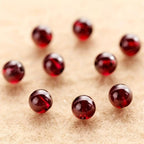 AA Natural Garnet Loose Beads Set - DIY Jewelry Making