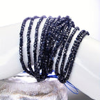 Golden Sandstone Faceted Cubes 180pcs 2mm Beads for DIY Jewelry Making