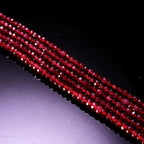 Natural Red Garnet Beads Set for DIY Jewelry Making