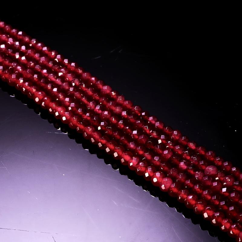 Natural Red Garnet Beads Set for DIY Jewelry Making